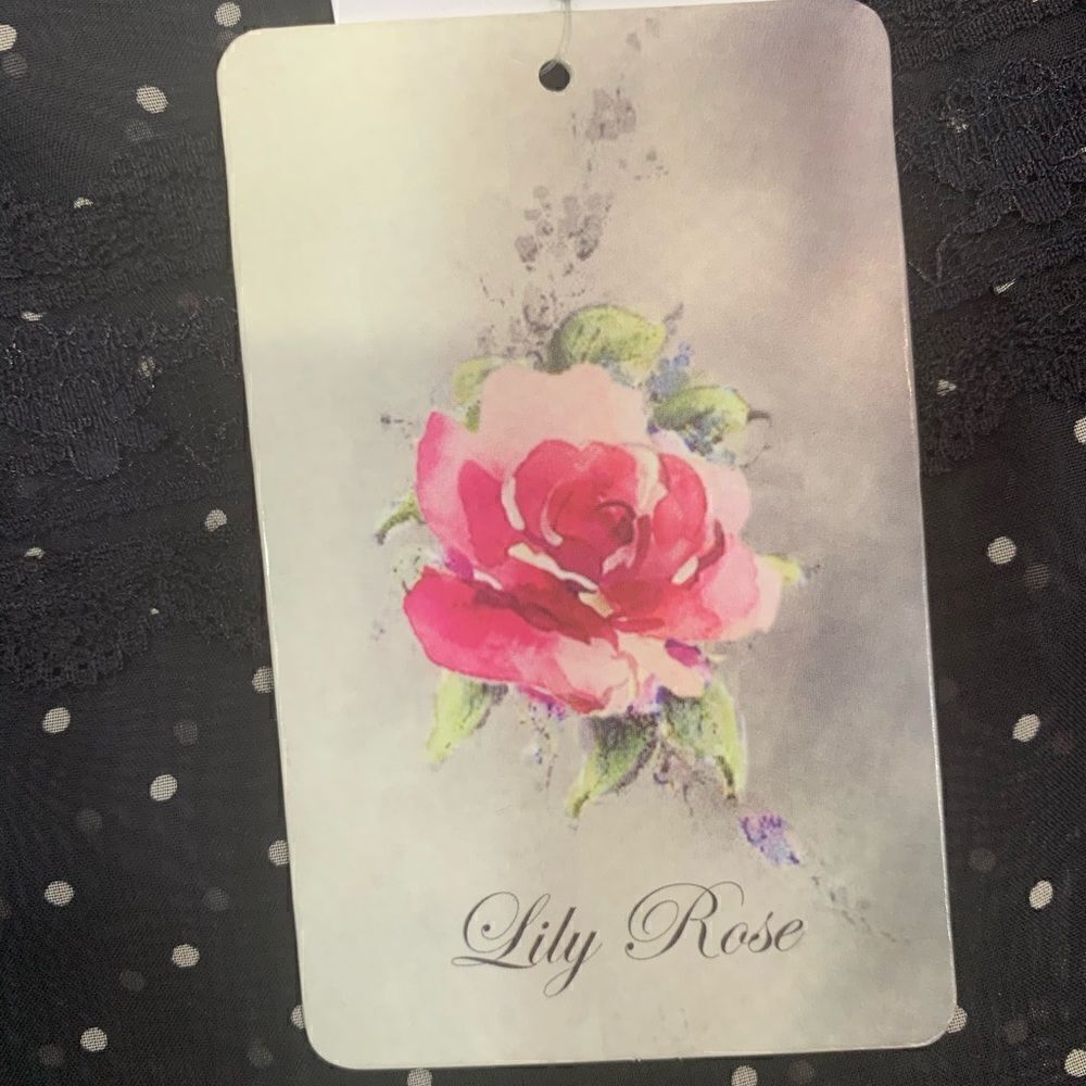 Lily rose black polkadot cinched waist - Picture 10 of 12